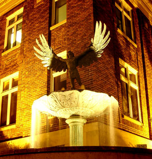 Youth and Shelter Services fountain