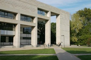 Parks Library from the south-west