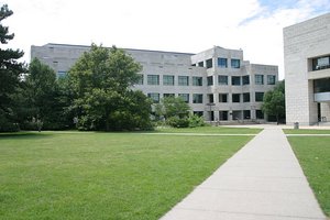 Durham Center from the east-south-east