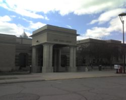 Ames Public Library Entrance