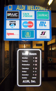 Hours and accepted debit cards