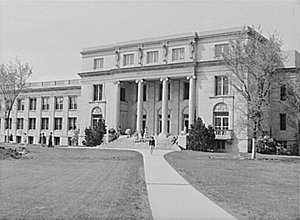MacKay Hall circa May 1942 by Jack Delano